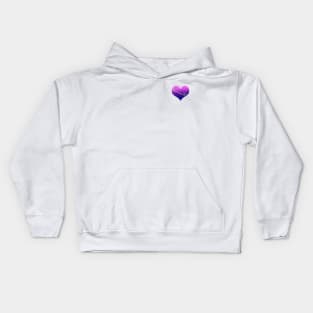 Bi Safety Heart Kids Hoodie